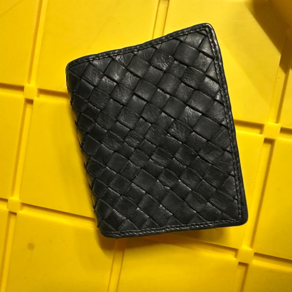 Leather Braided Wallet